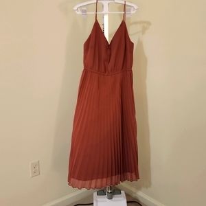 Asos petite blush pink dress